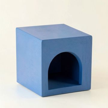 Rowan Branch Wall-Mounted Cat Perch - Blue (synthetic illustration; no displayed measurements)