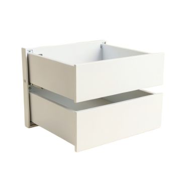 Maple Falls Under-Desk Drawer Unit - White