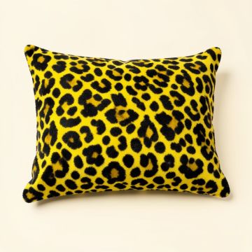 Newfane Leopard Animal Print Fleece Pillowcase (synthetic illustration; no displayed measurements)