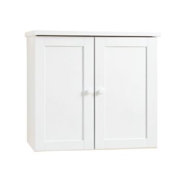 Pine Bridge Wall-Mounted Laundry Cabinet - White