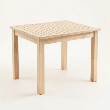 Slate Crest Patio Table - Beige (synthetic illustration; no displayed measurements)