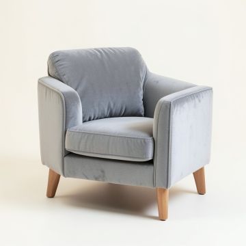 Loreta 36 '' Wide Velvet Armchair (synthetic illustration; no displayed measurements)