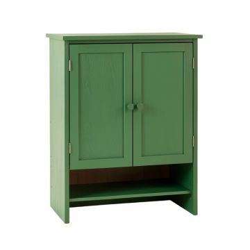 Clay Canyon Wall-Mounted Laundry Cabinet - Green