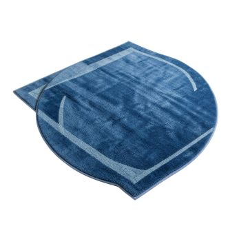 Depue Wave Blue Indoor/Outdoor Area Rug
