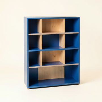 Holly Bend Freestanding Bookcase - Blue (synthetic illustration; no displayed measurements)