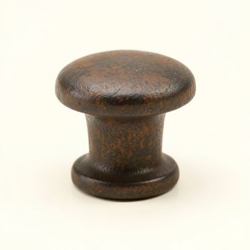 Manchester 1 1/4 '' Diameter Mushroom Knob (synthetic illustration; no displayed measurements)