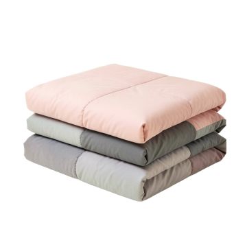 Pink And Grey Duvet Cover Set