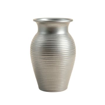 Clay Canyon Empty Decorative Vase - Gray