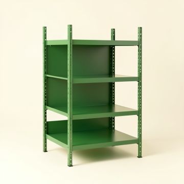 Heath Bend Empty Seed-Starting Shelving Unit Without Lights - Green (synthetic illustration; no displayed measurements)