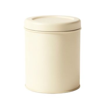 Spruce Bridge Storage Canister With Lid - Cream