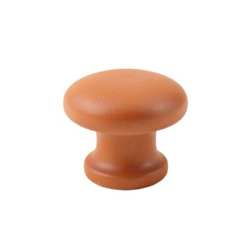 Shore Arc Cabinet Knob Without Packaging - Terracotta (synthetic illustration; no displayed measurements)