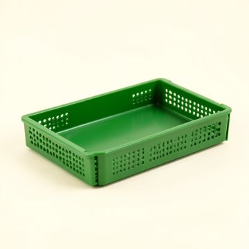 Field Dell Empty Under-Desk Cable Tray - Green (synthetic illustration; no displayed measurements)