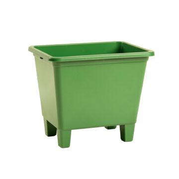 Clay Branch Empty Raised Planter - Green