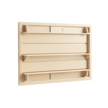 Shore Bluff Empty Wall-Mounted Tool Organizer Panel - Beige