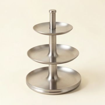 Tower 3-Tier Serving Stand (synthetic illustration; no displayed measurements)