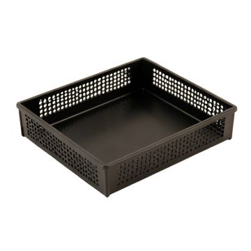 Field Fold Empty Under-Desk Cable Tray - Black (synthetic illustration; no displayed measurements)