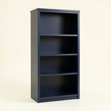 Aspen Edge Freestanding Bookcase - Navy (synthetic illustration; no displayed measurements)