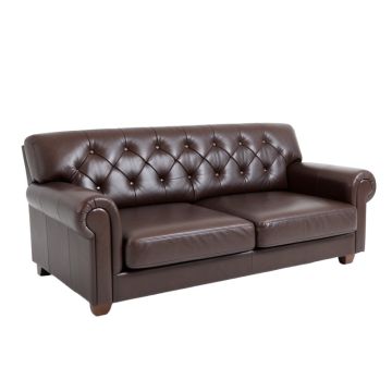 Vezina 65 '' Rolled Arm Chesterfield Loveseat