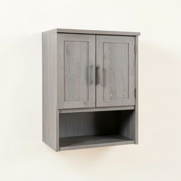 Oak Brook Wall-Mounted Laundry Cabinet - Gray (synthetic illustration; no displayed measurements)