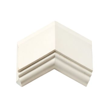 Valeriano 9 3/8 '' H X 9 3/8 '' W French Ribbon Panel Moulding Corner (synthetic illustration; no displayed measurements)