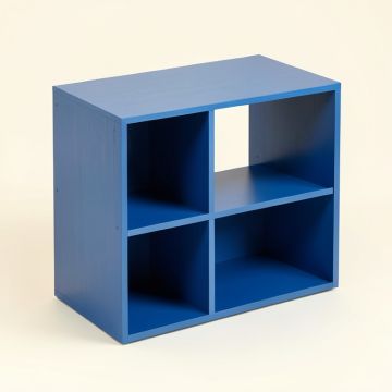 Hill Crest Desktop Shelving Unit - Blue (synthetic illustration; no displayed measurements)