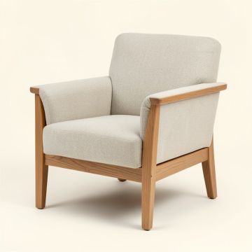 Hegg 28.3 '' Wide Polyester Armchair (synthetic illustration; no displayed measurements)