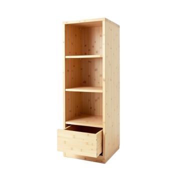 Birch Dell Narrow Cubby Tower - Beige