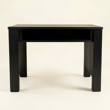 Bay Canyon Writing Desk - Black (synthetic illustration; no displayed measurements)