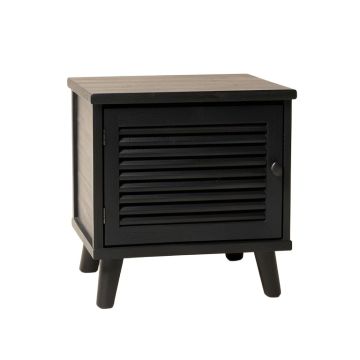 Hill Edge Nightstand - Black