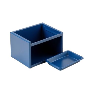 Sage Bend Empty Coffee-Station Organizer - Blue