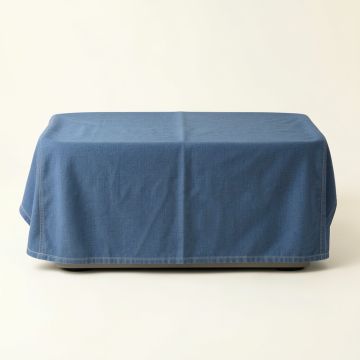 Shore Brook Flat Bed Sheet - Blue (synthetic illustration; no displayed measurements)
