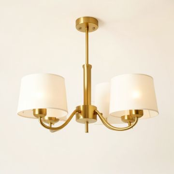 Fiesole 5 - Light Candle Style Drum Chandelier (synthetic illustration; no displayed measurements)