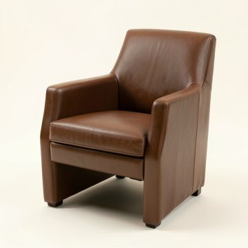 Rohando Leather Upholstered Dining Chair (synthetic illustration; no displayed measurements)
