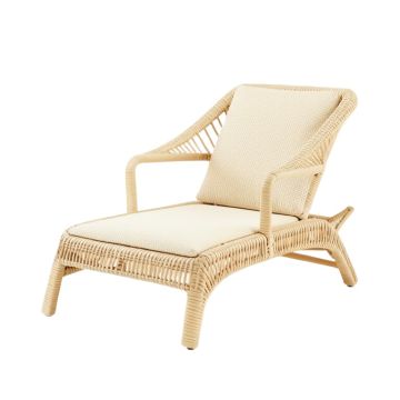 Bay Bluff Outdoor Lounge Chair - Cream