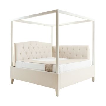 Twerton Tufted Four Poster Bed