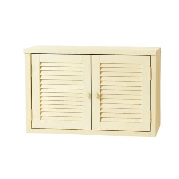 Olive Bluff Wall-Mounted Entry Cabinet - Cream