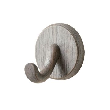 Maple Bend Wall-Mounted Robe Hook - Gray