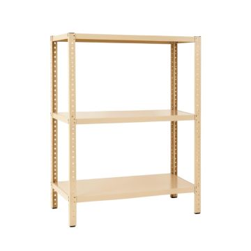 Harbor Fold Desktop Shelving Unit - Beige
