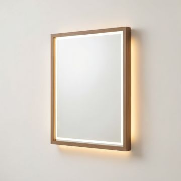 Butcher Illuminated Modern & Contemporary Lighted Bathroom / Vanity Mirror (synthetic illustration; no displayed measurements)