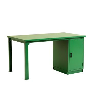 Juniper Bend Empty Workshop Workbench - Green