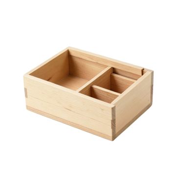 Slate Arc Empty Coffee-Station Organizer - Beige