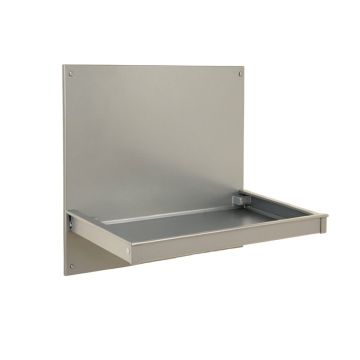 Ash Brook Empty Wall-Mounted Tool Organizer Panel - Gray