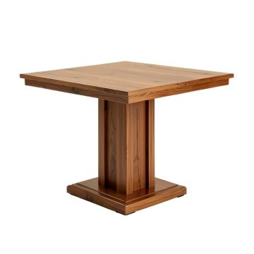 Cairo Pedestal Solid Wood Dining Table