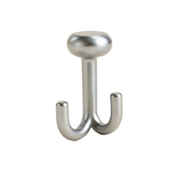 Everett Push Lock Suction Double Hook