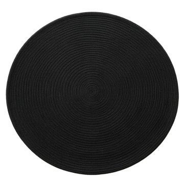 Briar Bluff Round Area Rug - Black