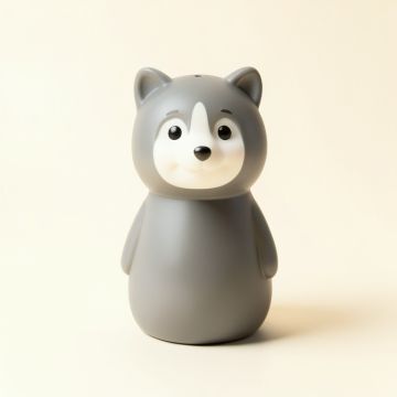 Skunk And Bubbles Ceramic Night Light (synthetic illustration; no displayed measurements)