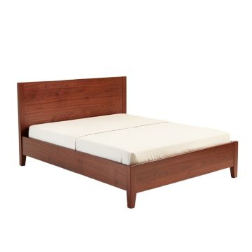 Dionn Solid Wood Low Profile Platform Bed