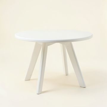 Lake Bridge Patio Table - White (synthetic illustration; no displayed measurements)