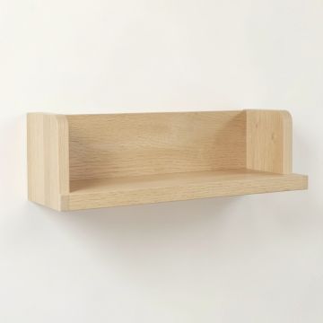 Dawn Bridge Wall-Mounted Shelf - Beige (synthetic illustration; no displayed measurements)
