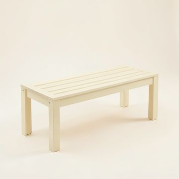 Hazel Branch Indoor Bench - Cream (synthetic illustration; no displayed measurements)